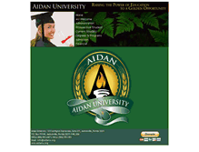 Tablet Screenshot of aidanu.org